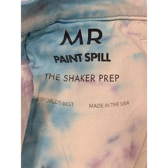 MOTHER MR Men's Paint Spill The Shaker Prep Jeans Flat Front | 29 NWT Tie-Dye - Picture 7 of 12
